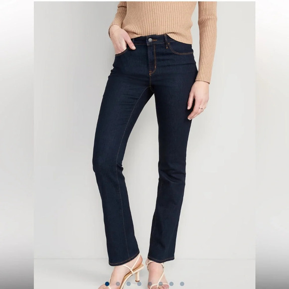 Old Navy curvy bootcut denim jeans size 2 short - Picture 1 of 7
